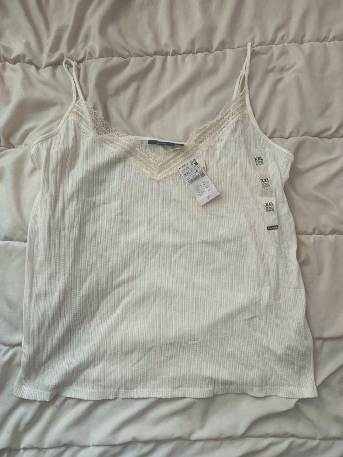 Top bretelles taille XXL