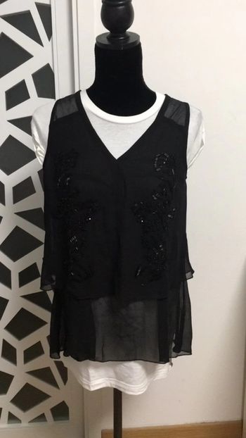 Tunique voile noire LMV