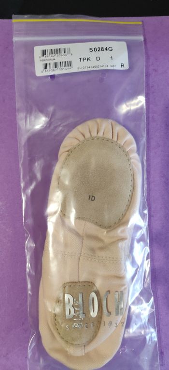Ballerines Danse Bloch neuves taille 34