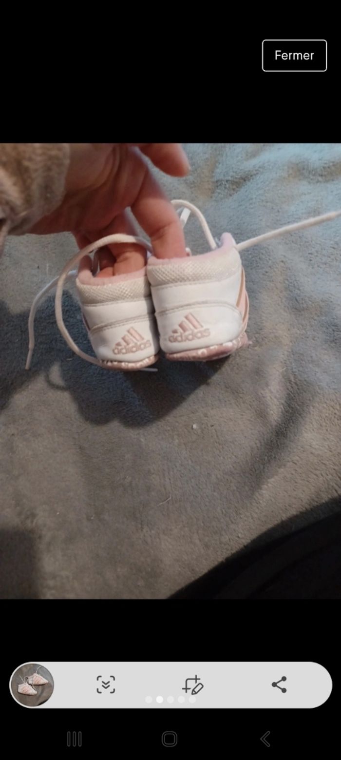 Chaussure souple Adidas 19 fille - photo numéro 2