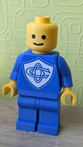 Figurine rugby Castres Olympique – figurine brique – collector (20cm)