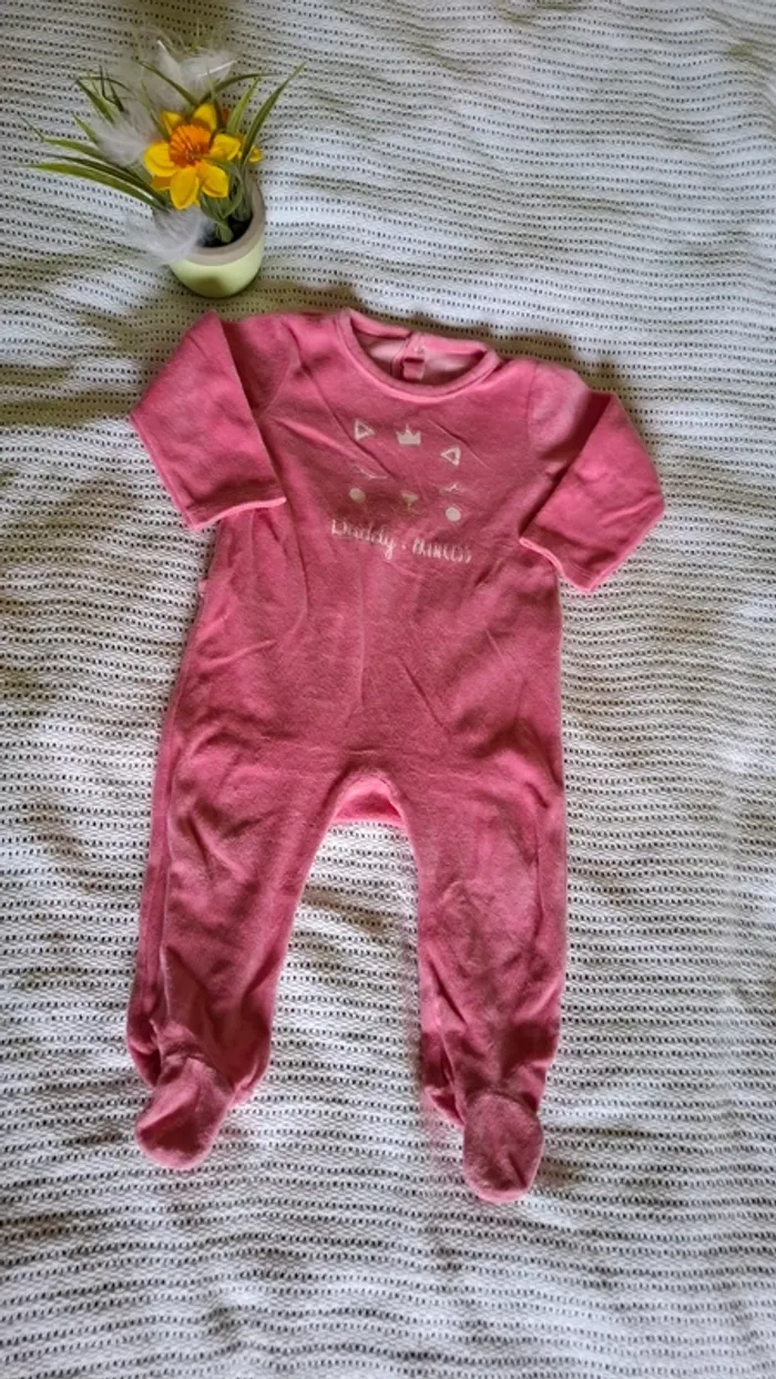 Pyjama Velour 12Mois