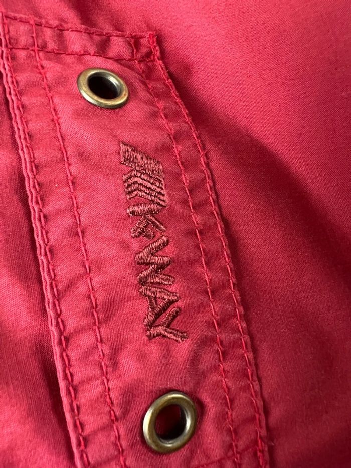 K-Way Golf Line Vintage Rouge Taille M – Imperméable Léger Rétro - photo numéro 18