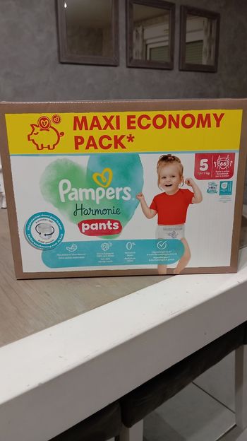 maxi pack Pampers harmonie pants taille 5