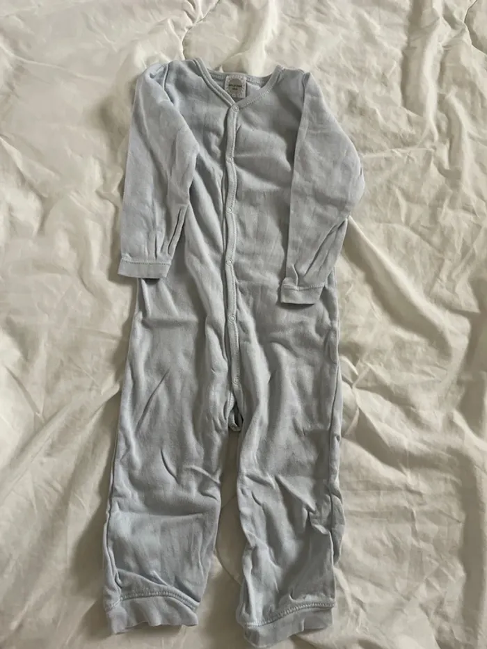 Combinaison pyjama sans pied
