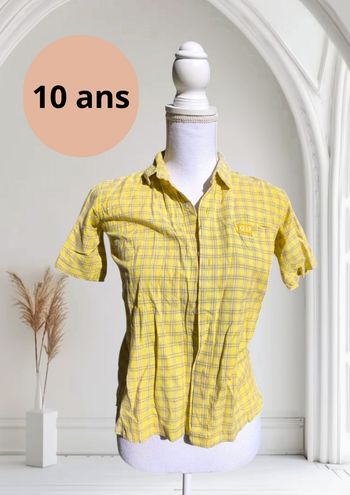 Chemise manches courtes 10 ans Sport gate