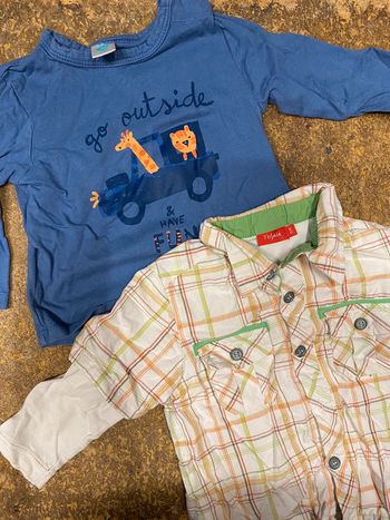 Lot 2 tee shirt manches longues