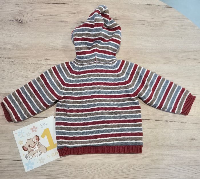 Gilet zippé doublé chaud, Tape à l'œil, 12 mois. - photo numéro 3