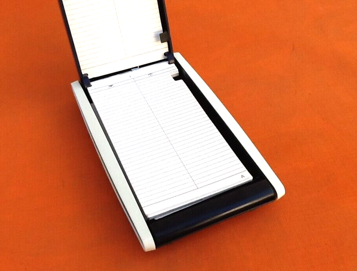 Années 1970 Répertoire téléphonique alphabétique mécanique - photo numéro 2