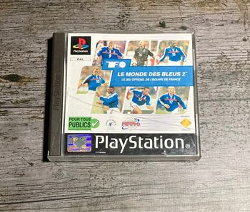 Le monde des Bleus 2 jeu PS1 sans notice Sony