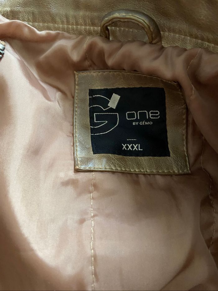 Veste simili beige - photo numéro 3