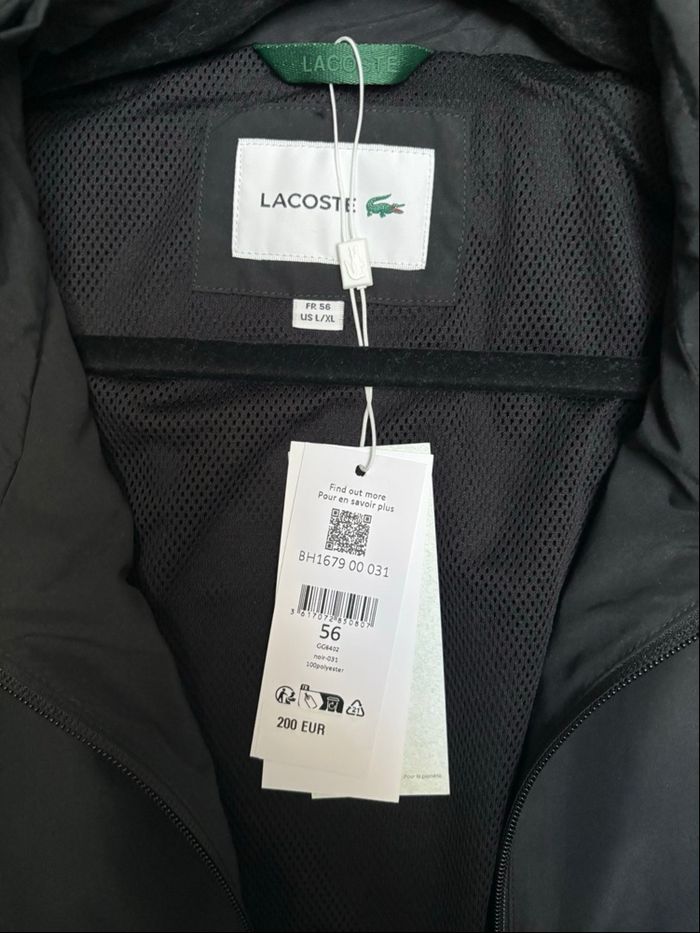 Veste mi saison Lacoste - photo numéro 3