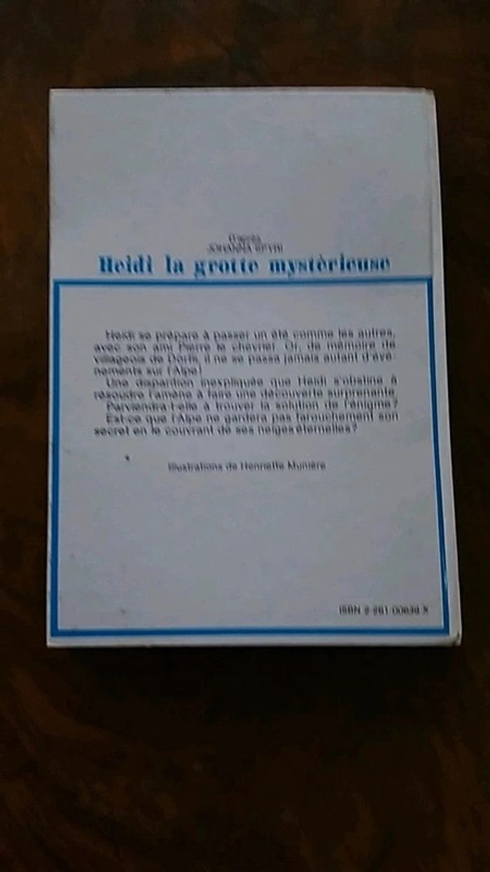 Livre HEIDI - photo numéro 2