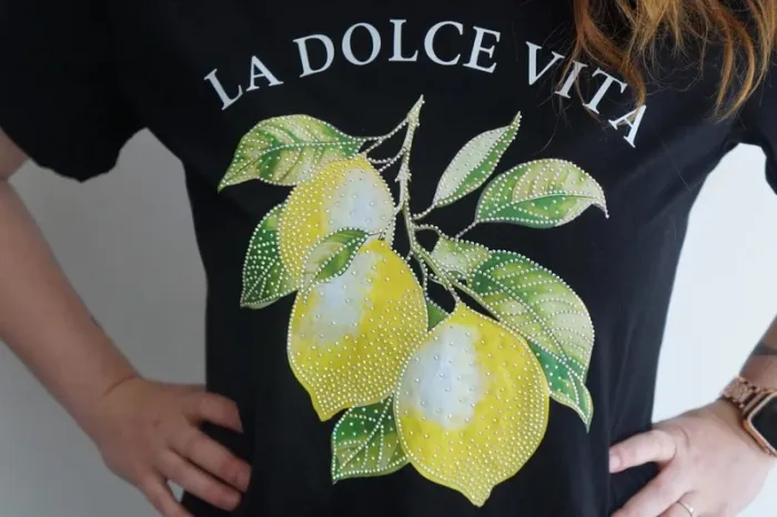 T shirt citron - photo numéro 3