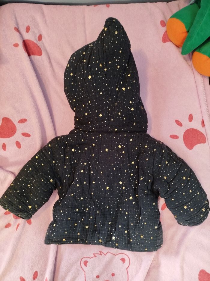 Manteau bleu étoile - photo numéro 2