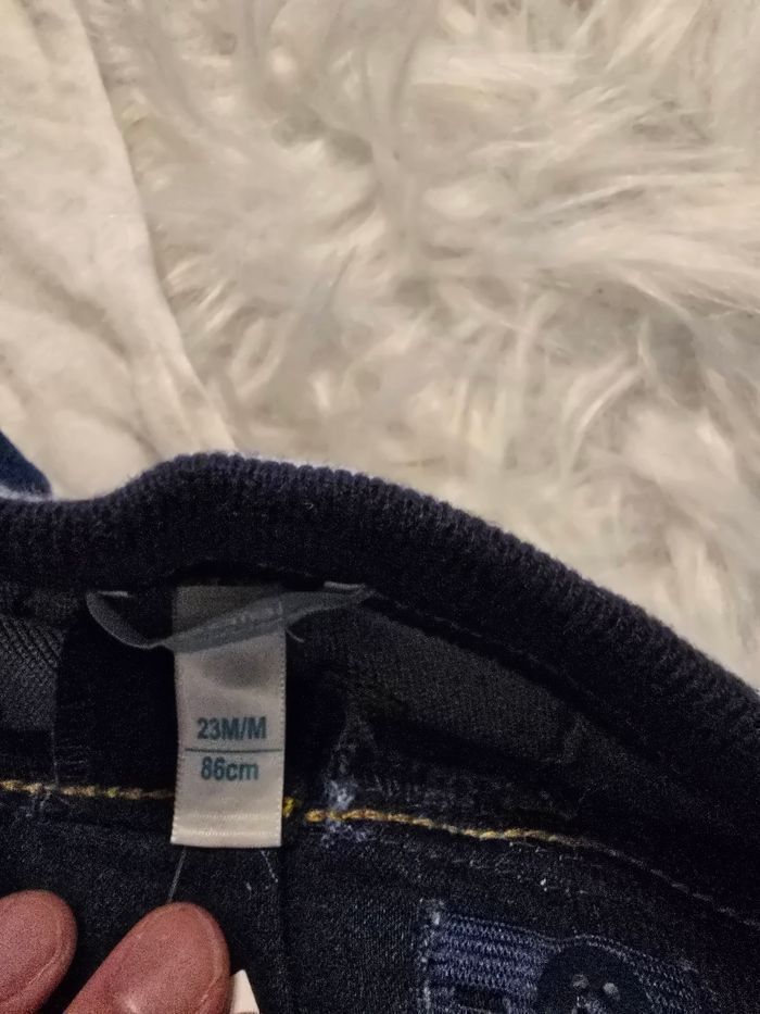 Neufs (non portés)💙🤩😍 superbe ensemble teeshirt mc et jeans confort 23 /24mois Garçon 🤎💙 - photo numéro 4
