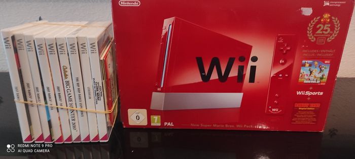 Console de jeux Wii  Rouge neuve - photo numéro 5