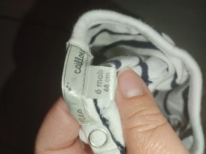 Tee shirt longue manches 6mois - photo numéro 2