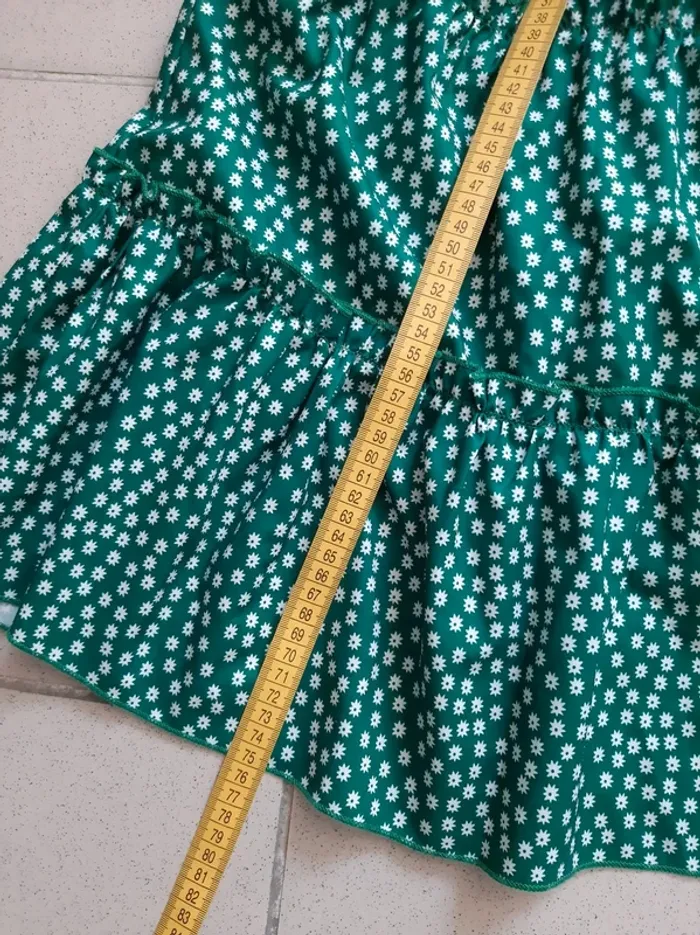 Robe fille avec ceinture 10 ans - photo numéro 2