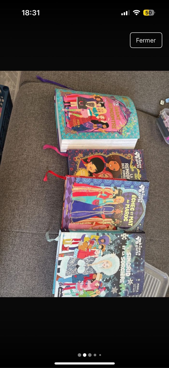 Lot de livre kinra girl - photo numéro 2