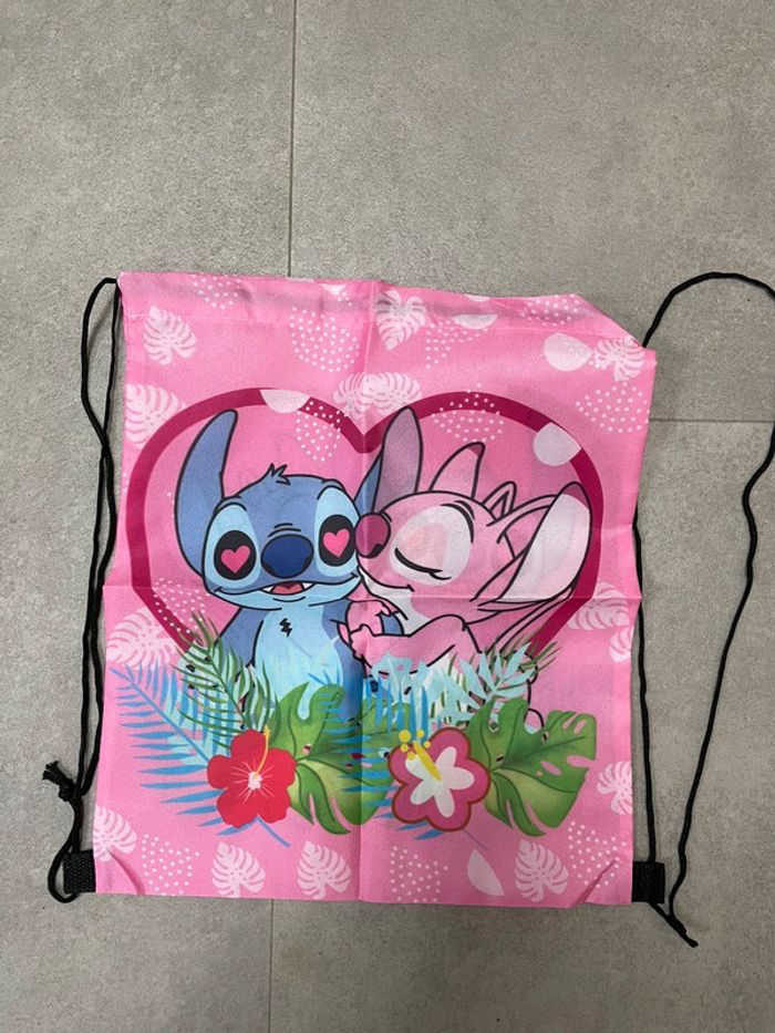 Sac Lilo et Stitch rose neuf