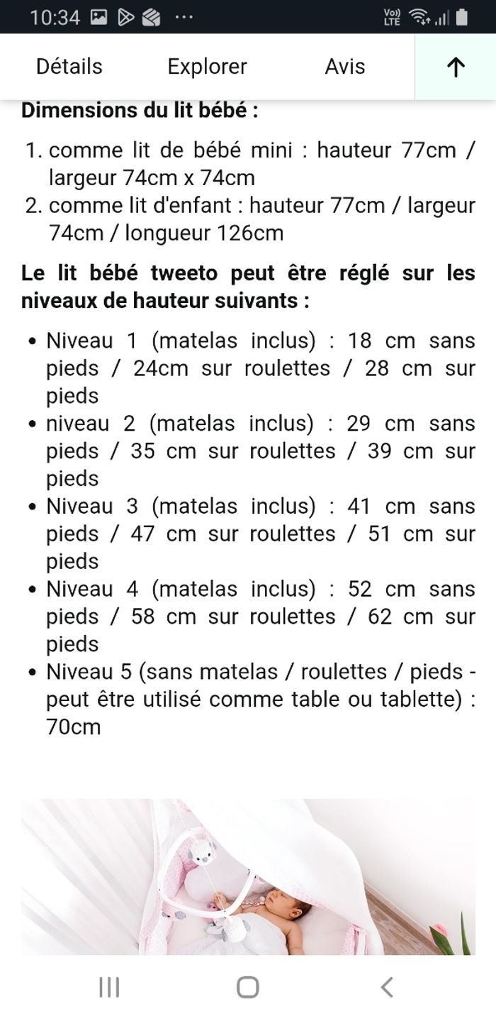 Lit bébé évolutif - photo numéro 3