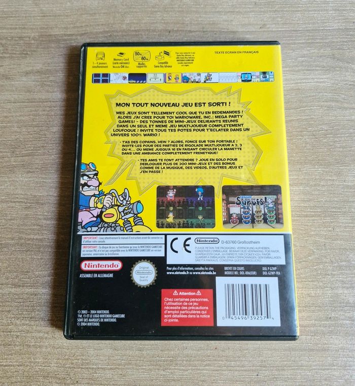 Wario Ware Inc : Mega Party Game$ Nintendo Gamecube - photo numéro 3
