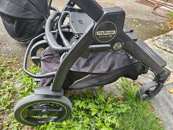 Pack Poussette Peg Perego Book 51 Elite Rock Black - photo numéro 5