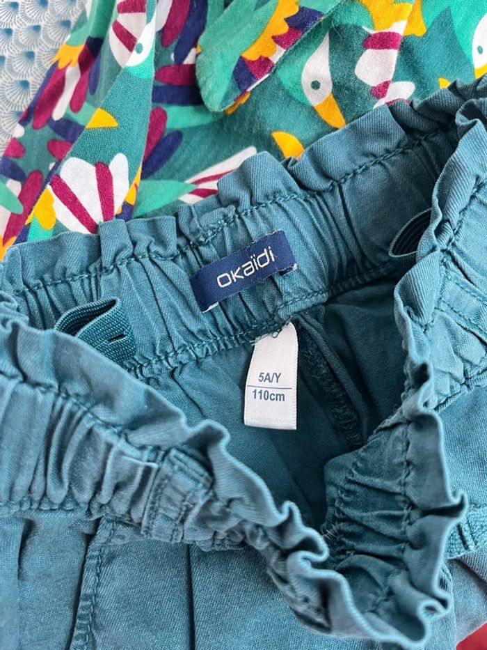 Lot 3 pantalons d’été 5 ans - photo numéro 6