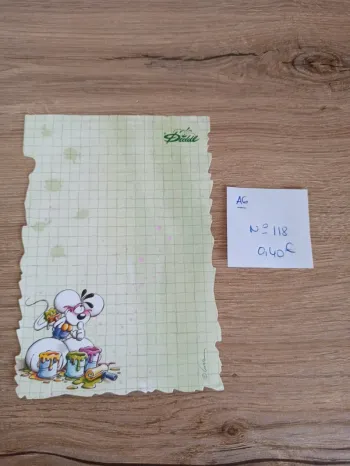 Feuille Diddl A6 118 0,40€