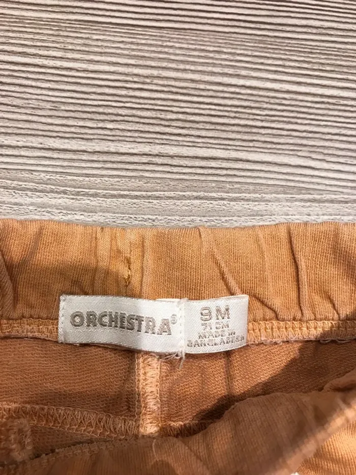 Teeshirt + bermuda garçon été 9 mois Orchestra - photo numéro 8