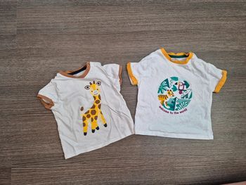 Lot de 2 t shirt Obaibi