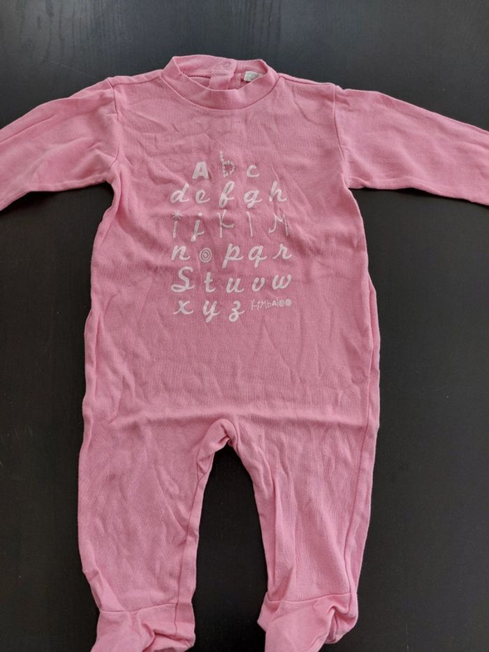 Pyjama 1 pièce 👧 9mois 💯% coton-Kimbaloo - photo numéro 2