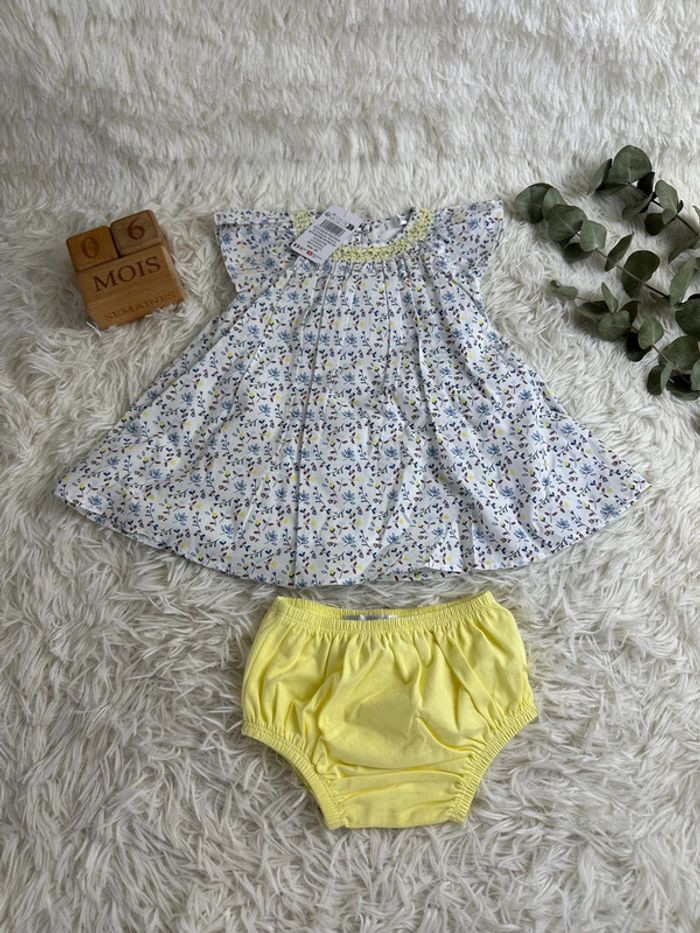 Robe et bloomer Marese taille 6 mois