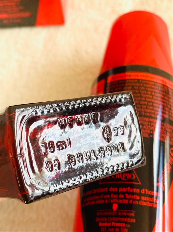 Lot eau de toilette et anti-transpirant pour homme Scorpio - photo numéro 4
