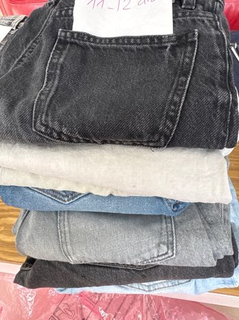 Lot de 6  jeans+ 1 toile