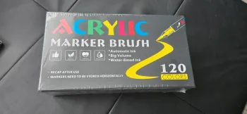 Boite 120 Acrylic Marker Brush neuf