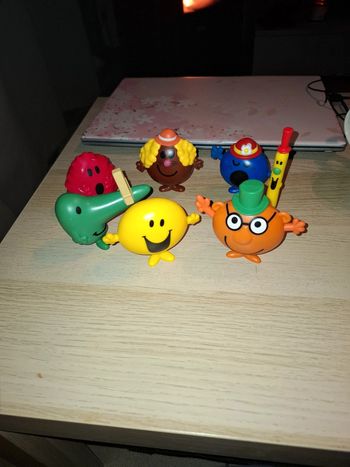 Lot de 7 figurines monsieur et madame