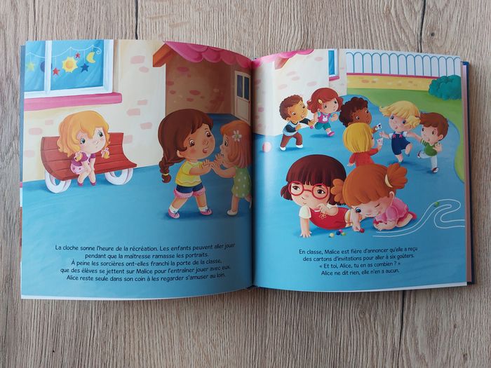 Livre jeunesse "Alice et Malice La nouvelle école" Sandrine Lamour - photo numéro 7