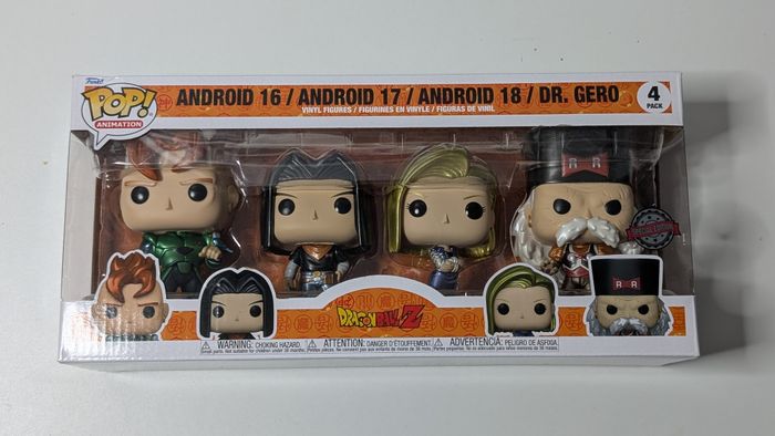 [Funko pop] Figurine Dragon Ball 4 pack SE