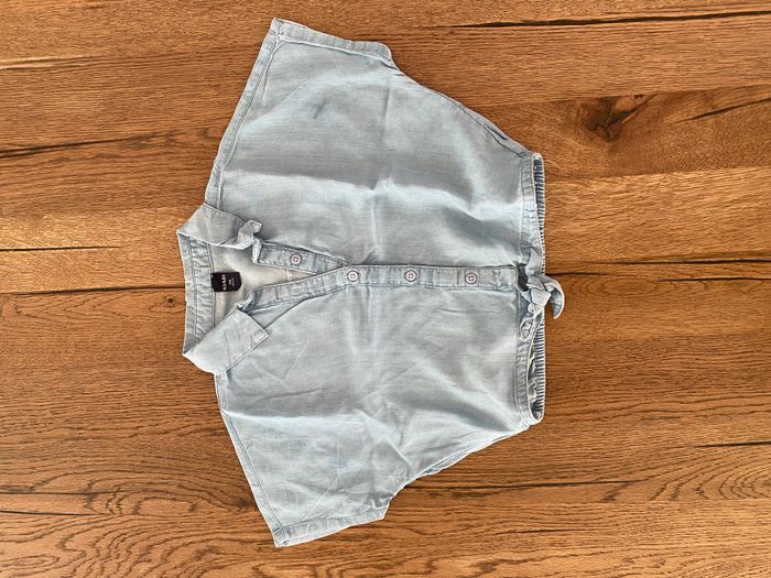Jolie chemise bleue légère 4 ans Kiabi