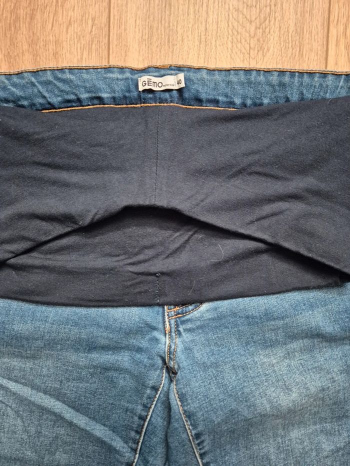Jean grossesse bleu skinny gémo - photo numéro 5