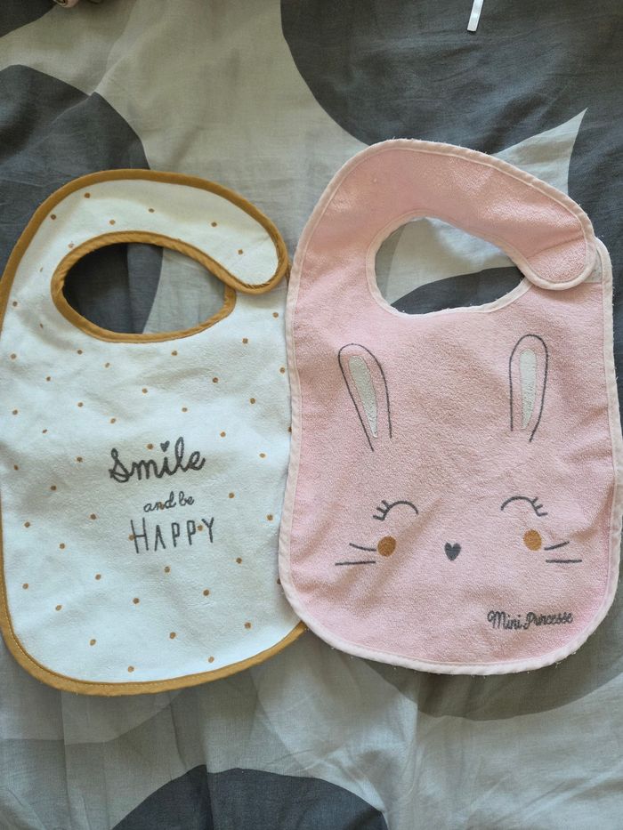 Bavoir bebe fille