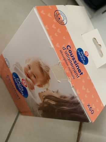 Coussinet d’allaitement jetable