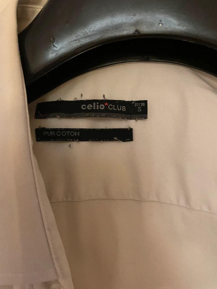 Chemise manches longues blanche homme - photo numéro 2