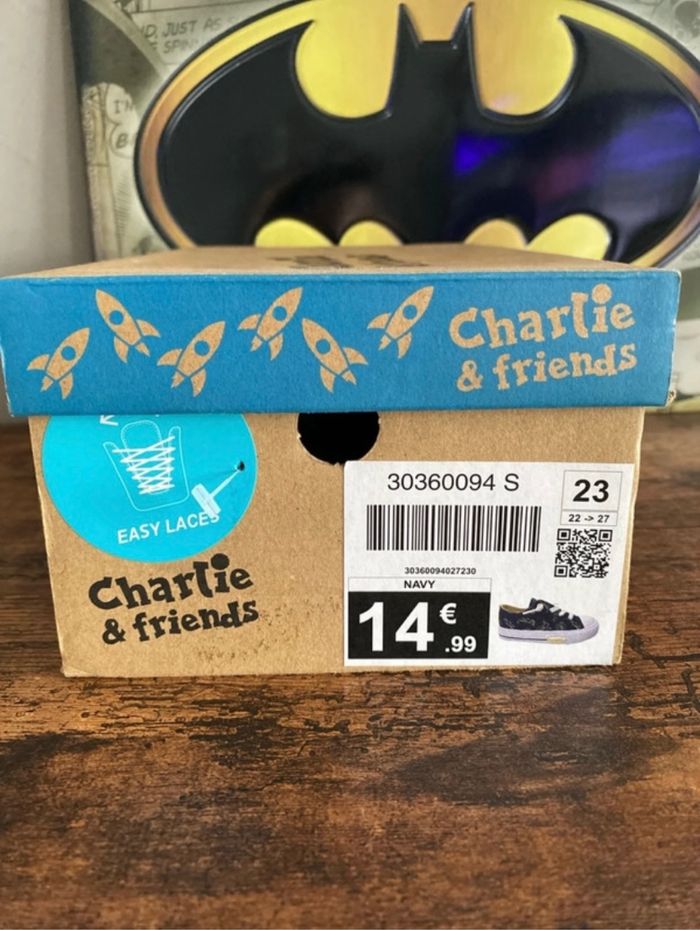 Baskets type « converse » Charlie & friends - photo numéro 5