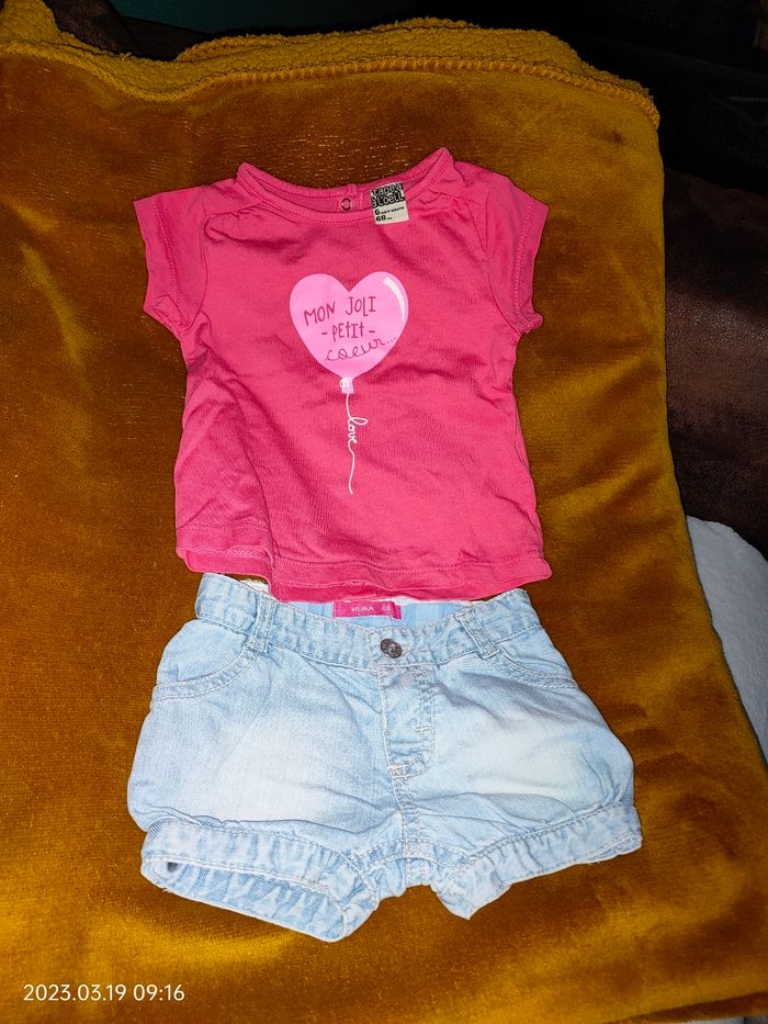 Gros lot 6 mois fille 14 articles