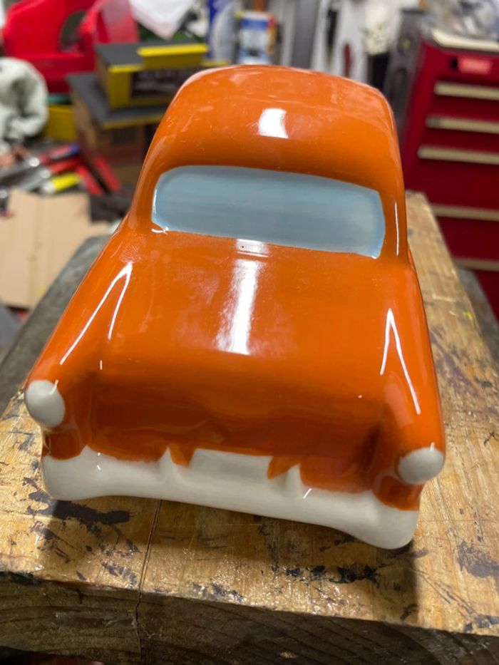 Voiture américaine en faïence - photo numéro 5