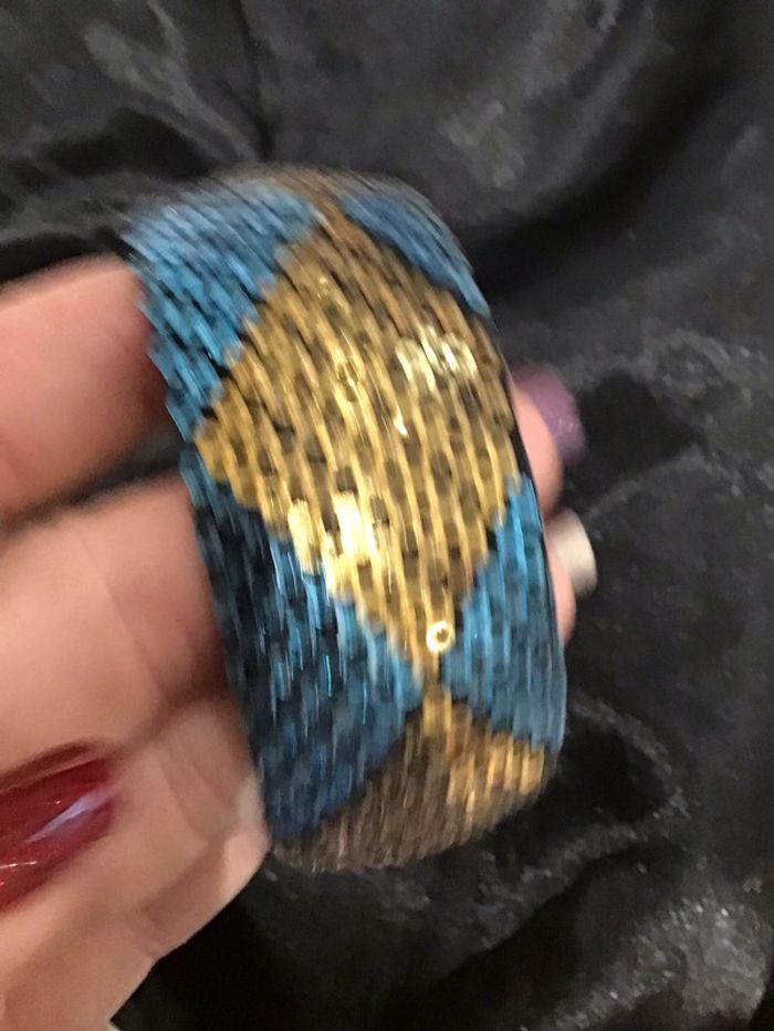 Joli bracelet jonc vintage - photo numéro 3