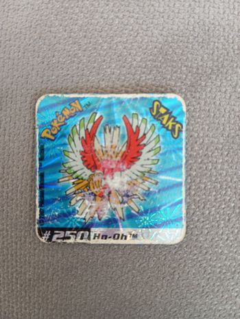 Magnet Pokémon Staks 2002 N°250 Ho-oh 